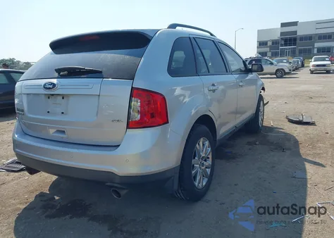 2013 Ford Edge Sel из США, поврежденный, VIN 2FMDK3JC1DBB74682